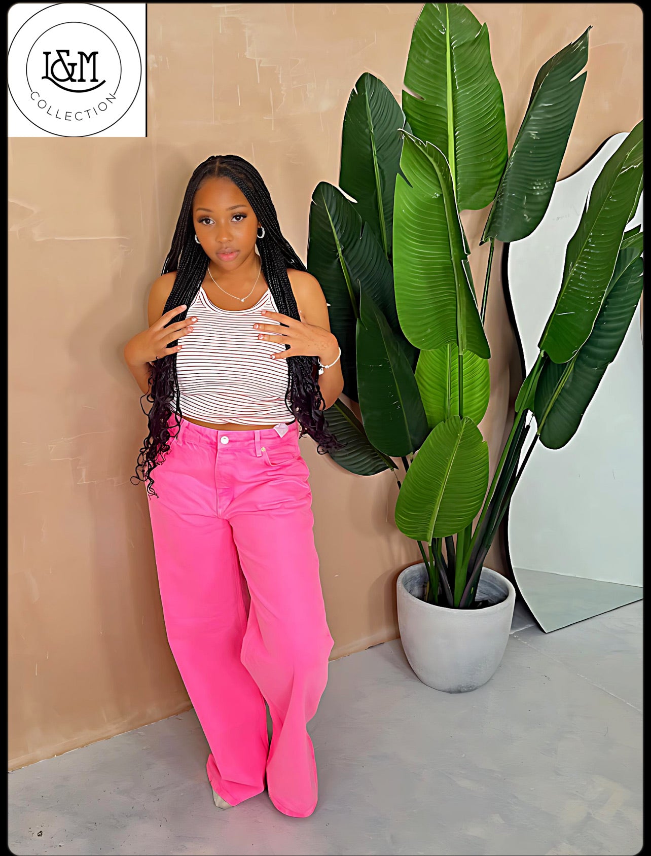 L&M wide Flared Jeans