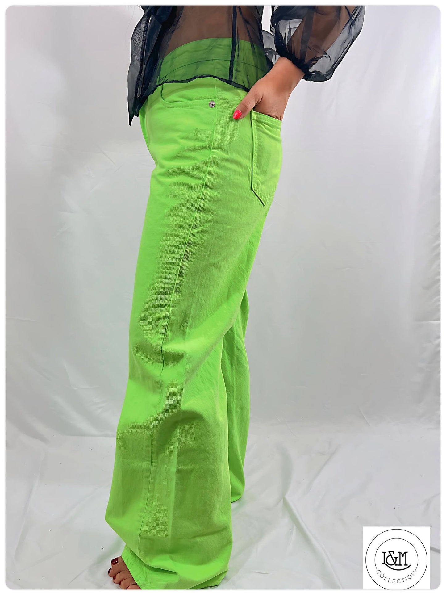 L&M wide Flared Jeans