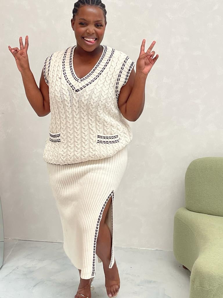 Cricket Vest and Skirt Co-Ord LIMITED EDITION