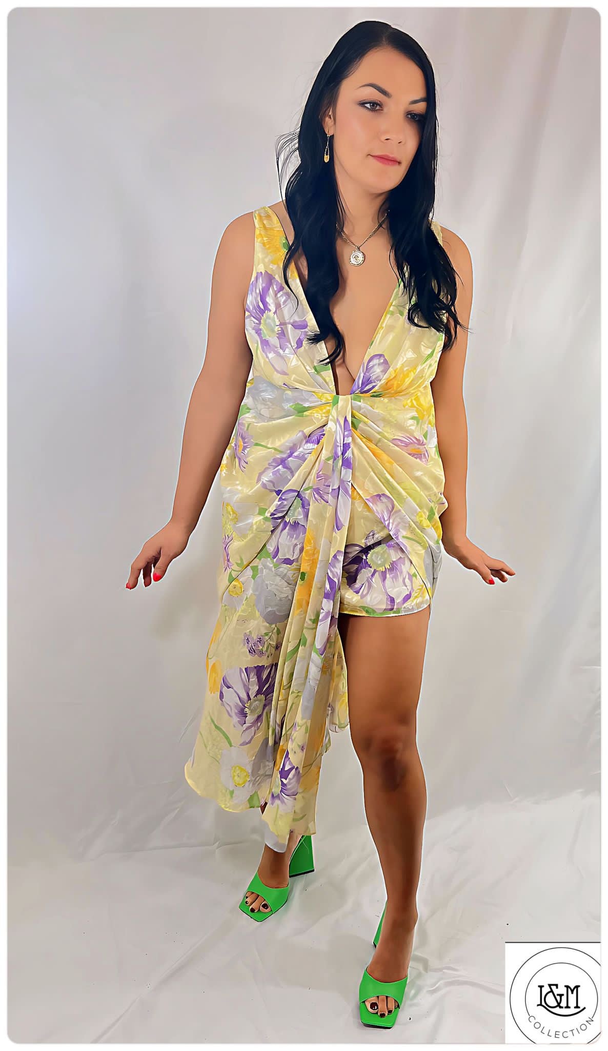 Floral Chiffon dress