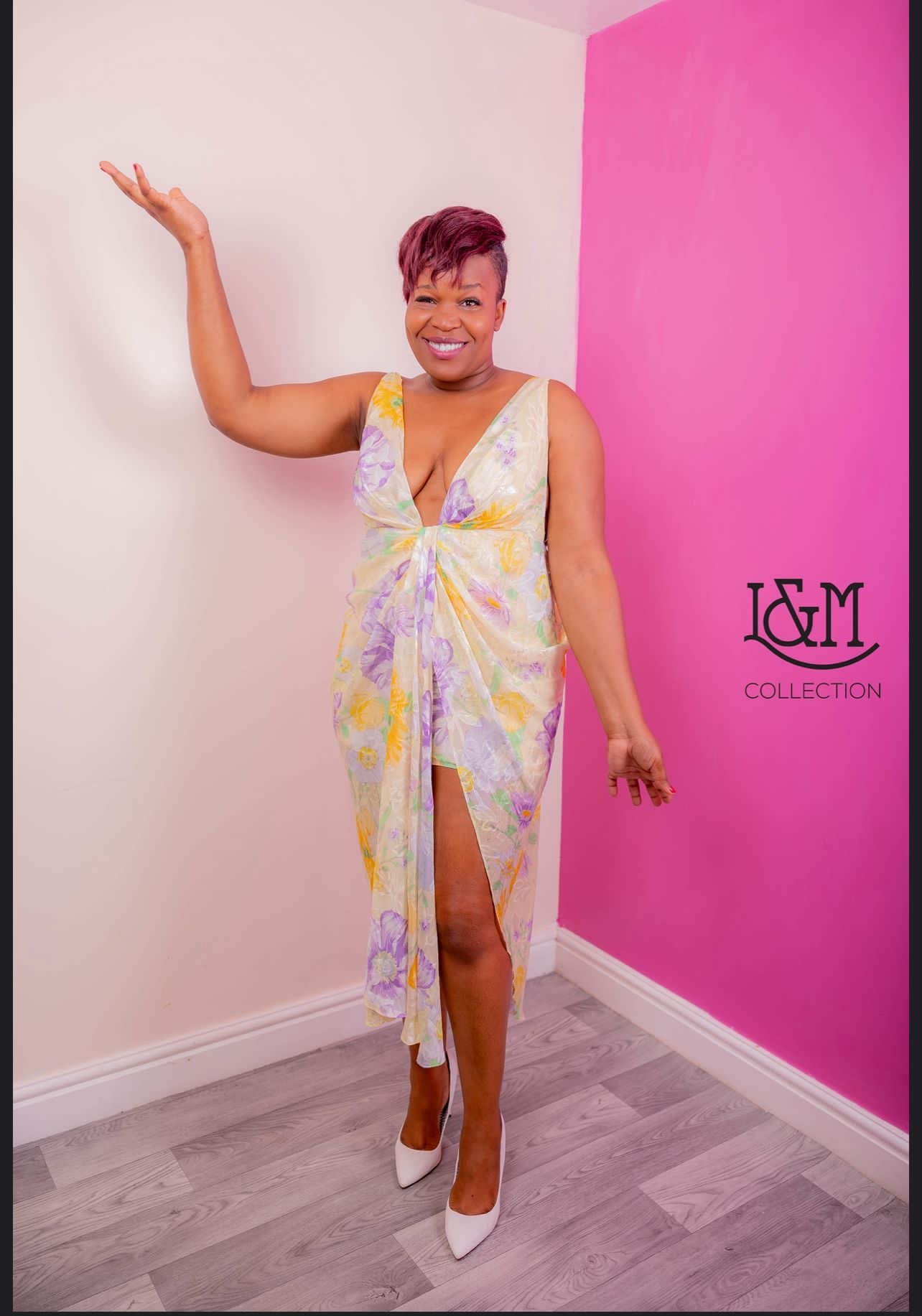 Floral Chiffon dress
