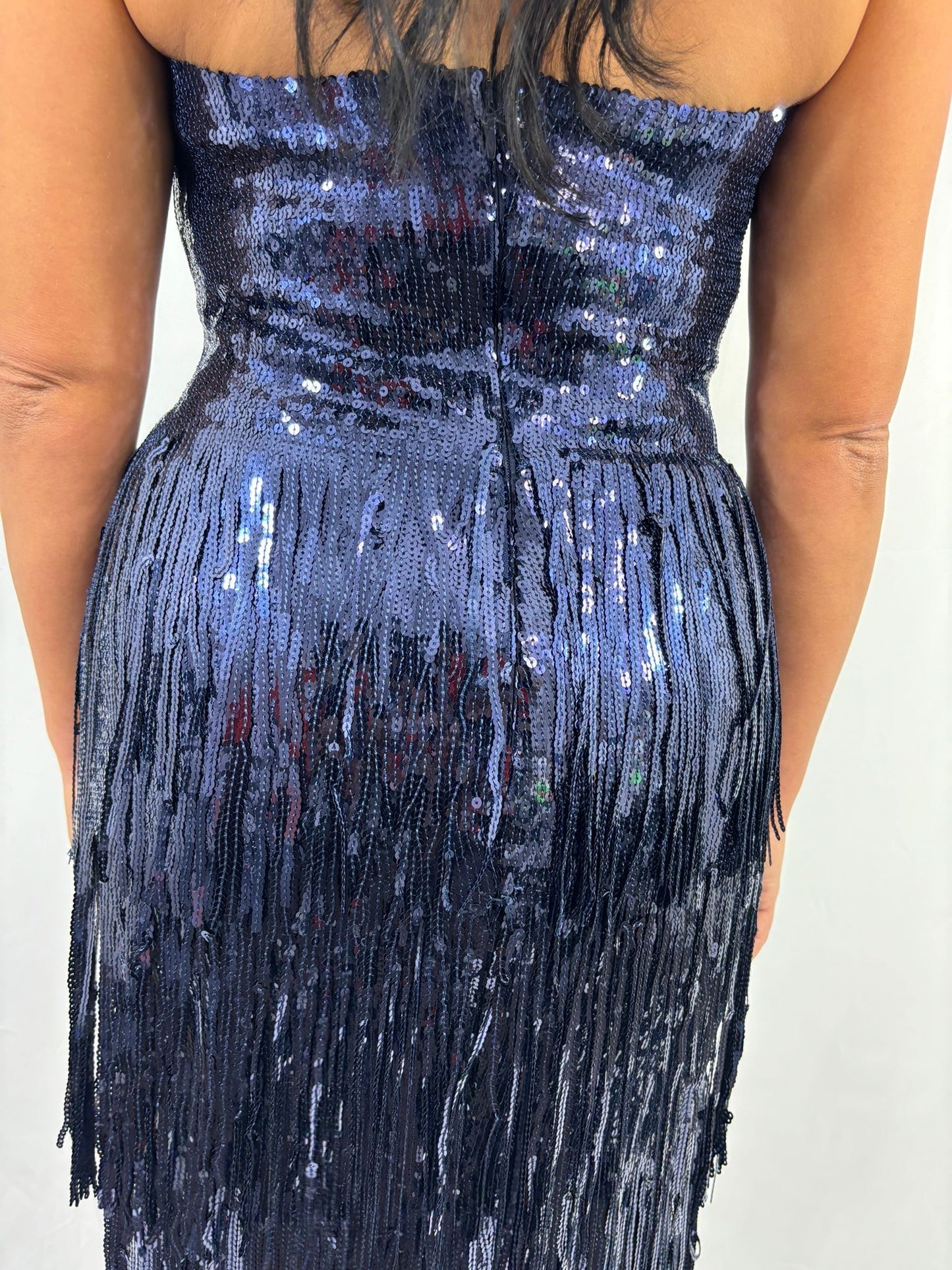 Blue sequin dress limited edition