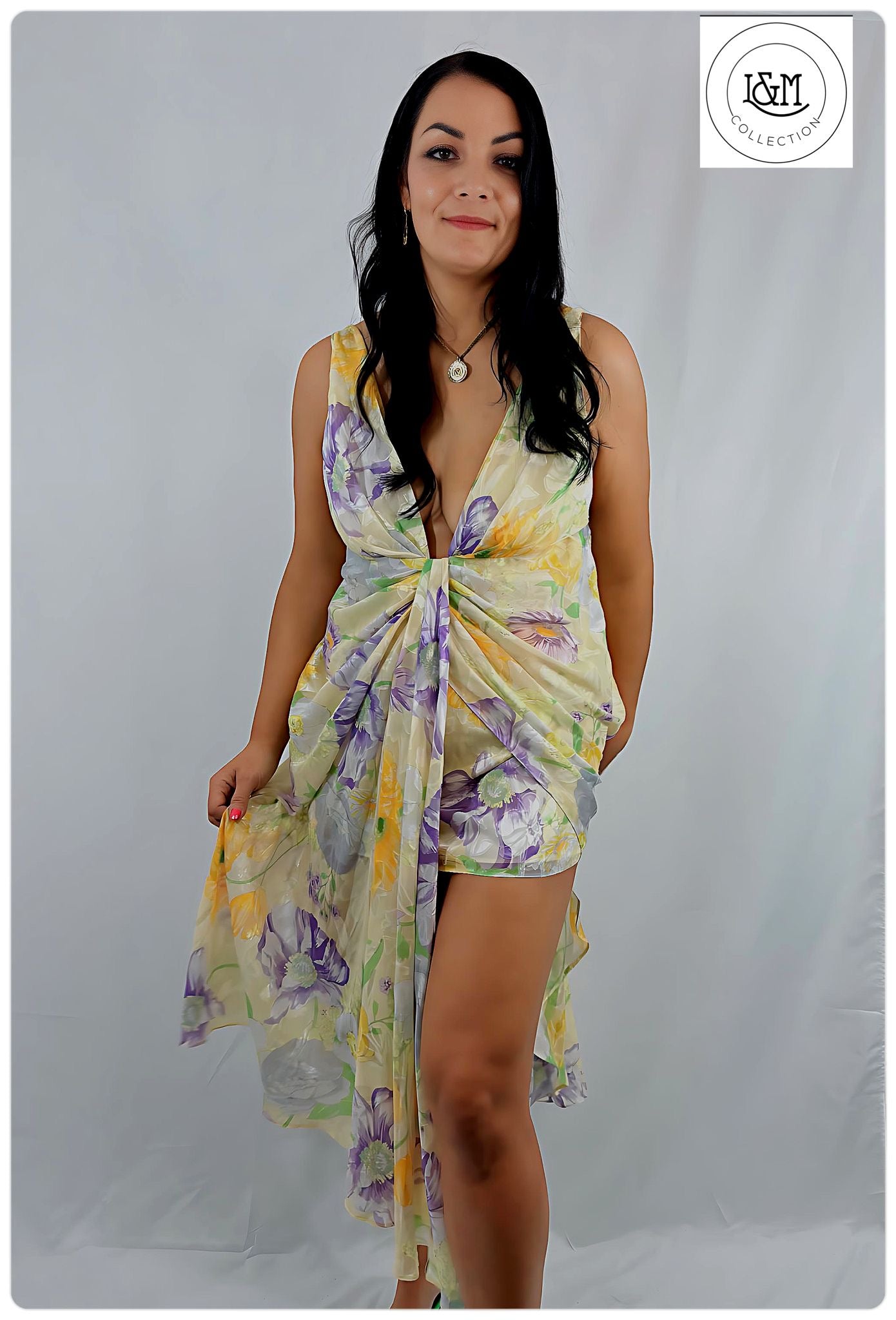 Floral Chiffon dress